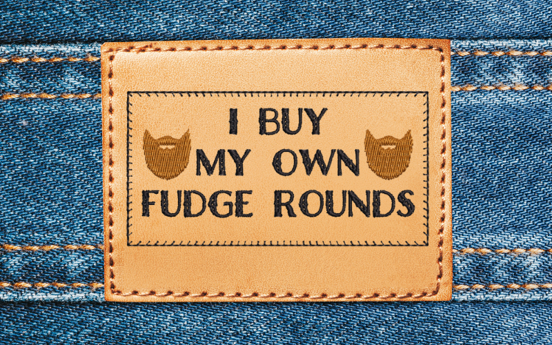 Oliver Anthony Embroidery Design, I Buy My Own Fudge Rounds