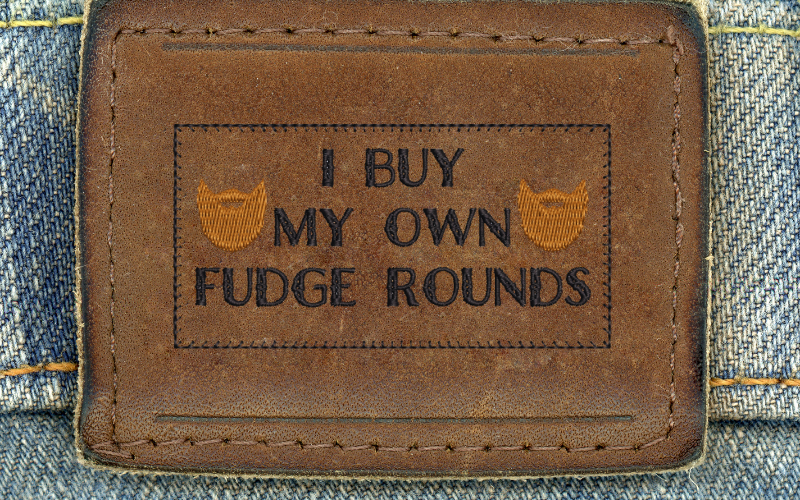 Oliver Anthony Embroidery Design, I Buy My Own Fudge Rounds