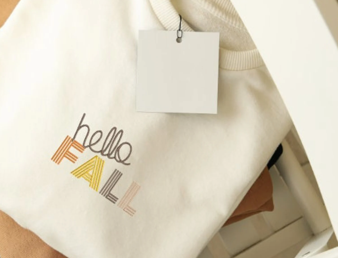 Hello Fall Embroidery Design