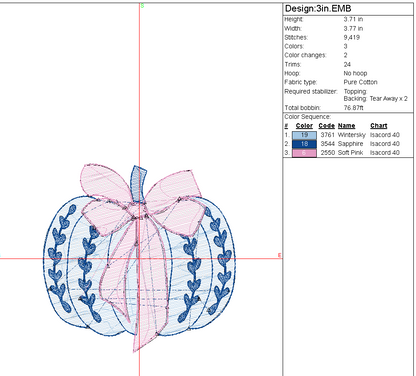 machine embroidery design