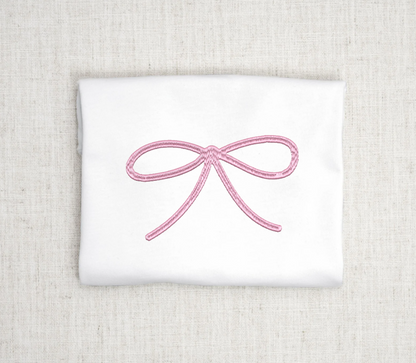 Coquette Bow Embroidery Design