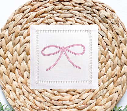 Coquette Bow Embroidery Design