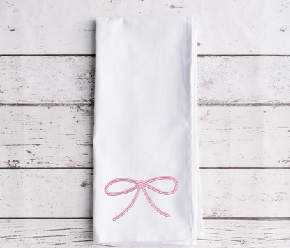 Coquette Bow Embroidery Design