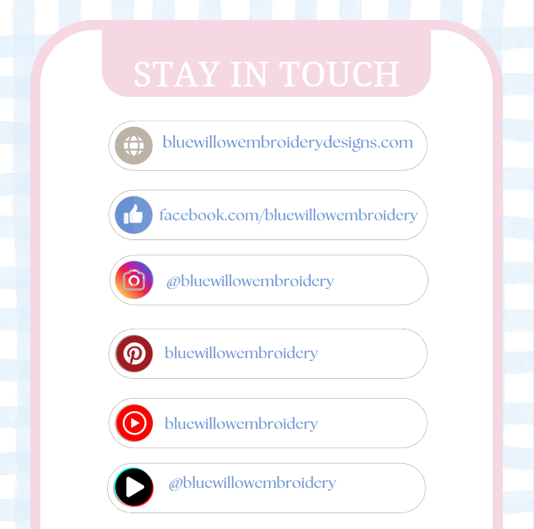 Pink Christmas Tree Embroidery Design