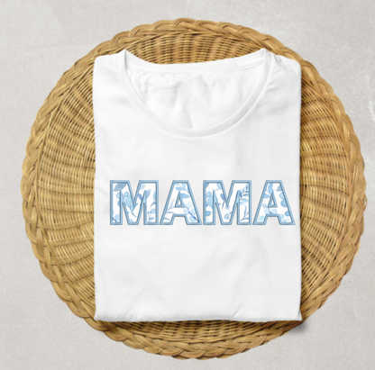 Mama Applique Embroidery Design