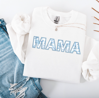 Mama Applique Embroidery Design