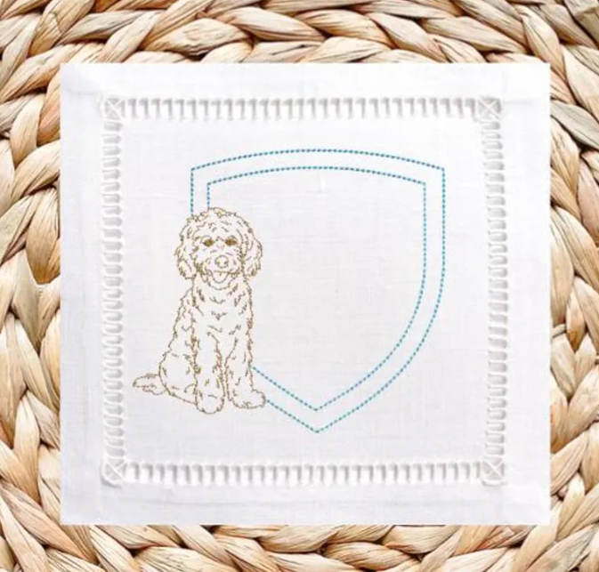 Goldend Crest Embroidery