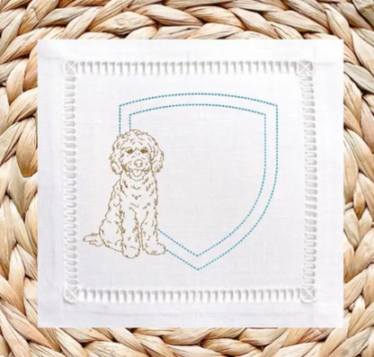 Goldend Crest Embroidery