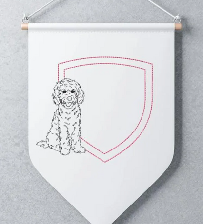 Goldend Crest Embroidery