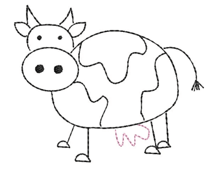 machine embroidery design