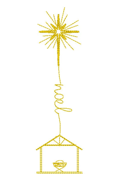 machine embroidery design