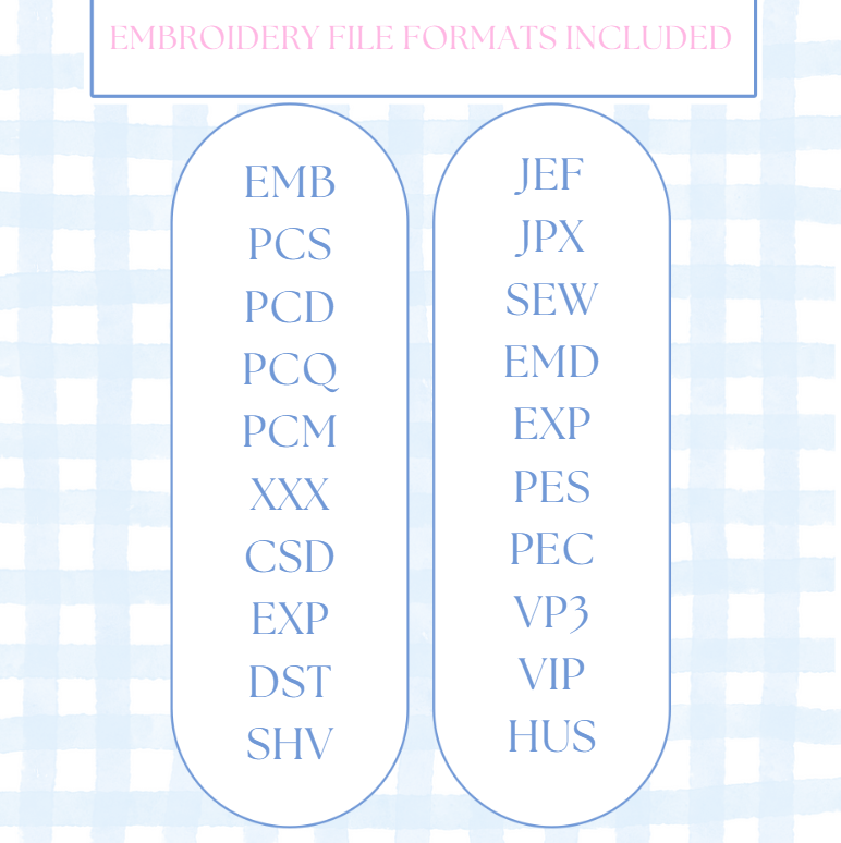 Beach Umbrella Embroidery Design