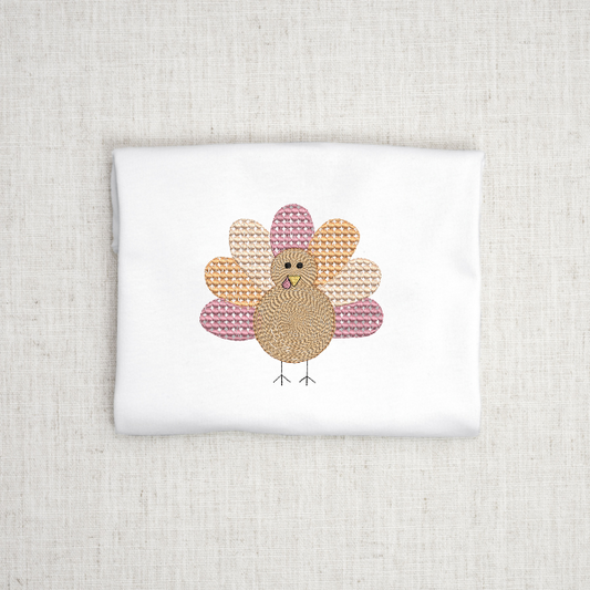 Turkey Embroidery Design