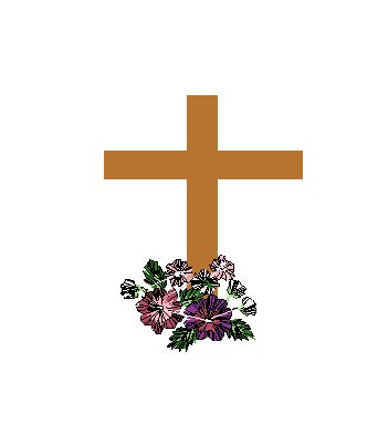 Floral Cross Machine Embroidery Design, He is Risen Machine Embroidery Design File, Easter Embroidery, Cross Machine Embroidery